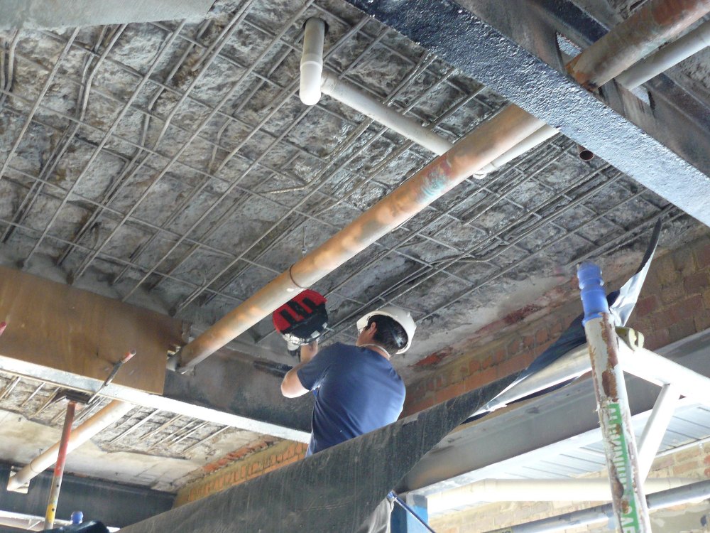 Overhead Ceiling Guniting Work in Delhi NCR